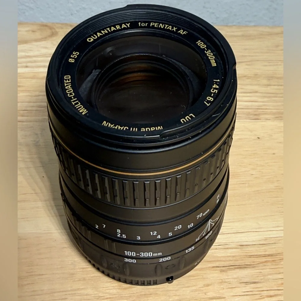 Pentax AF 100-300mm Black Multi-Coated Lens
